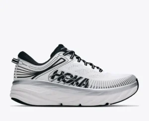 Hoka Bondi 7 'White Black'