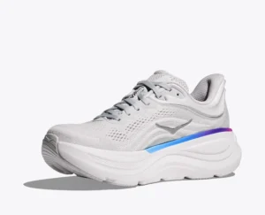Hoka Bondi 9 'Cosmic Grey White'