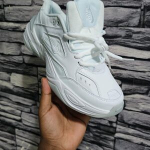 Nike M2K Tekno - White / Black Swoosh